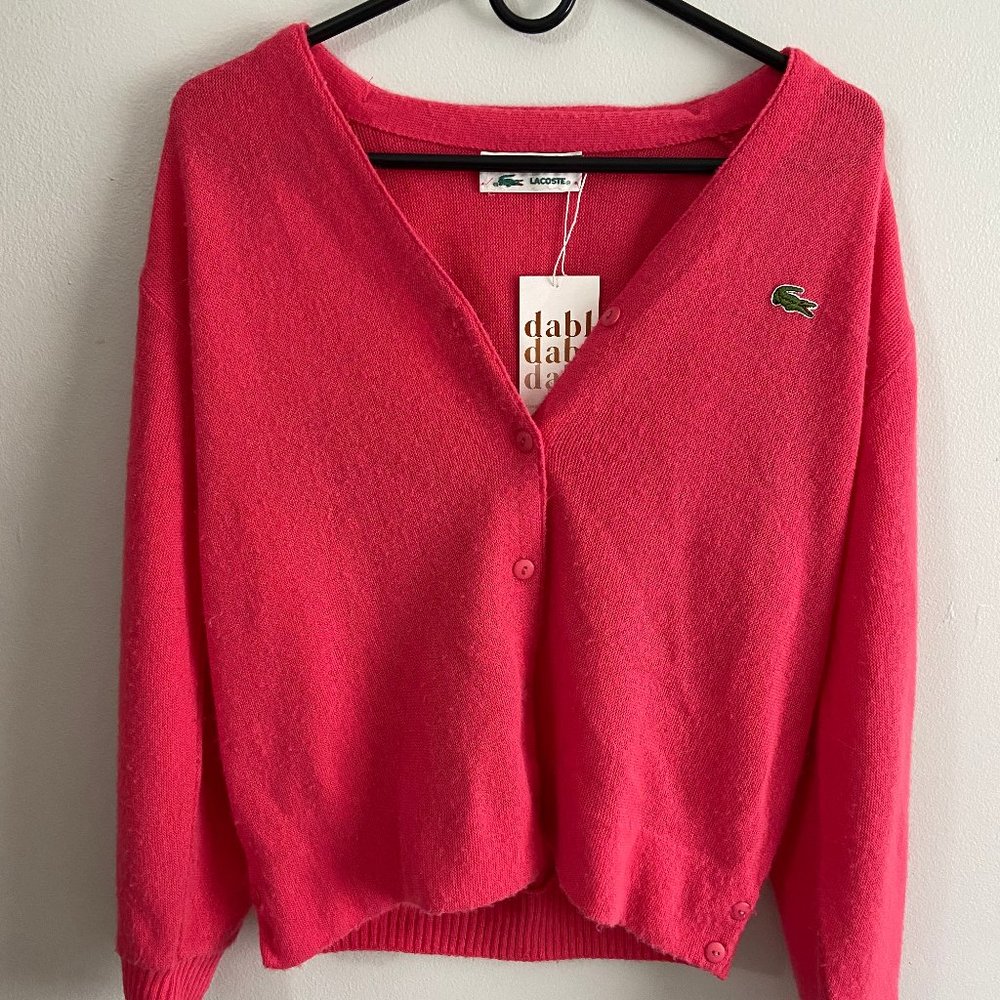 Pink Lacoste Sweater